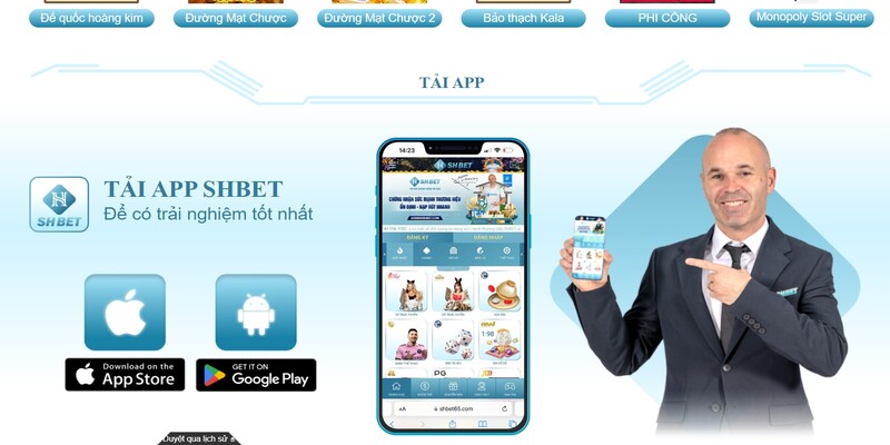 Tải app Shbet cho điện thoại Android - iOS