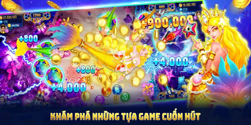 Khám phá những tựa game cuốn hút tại bắn cá Hubet 